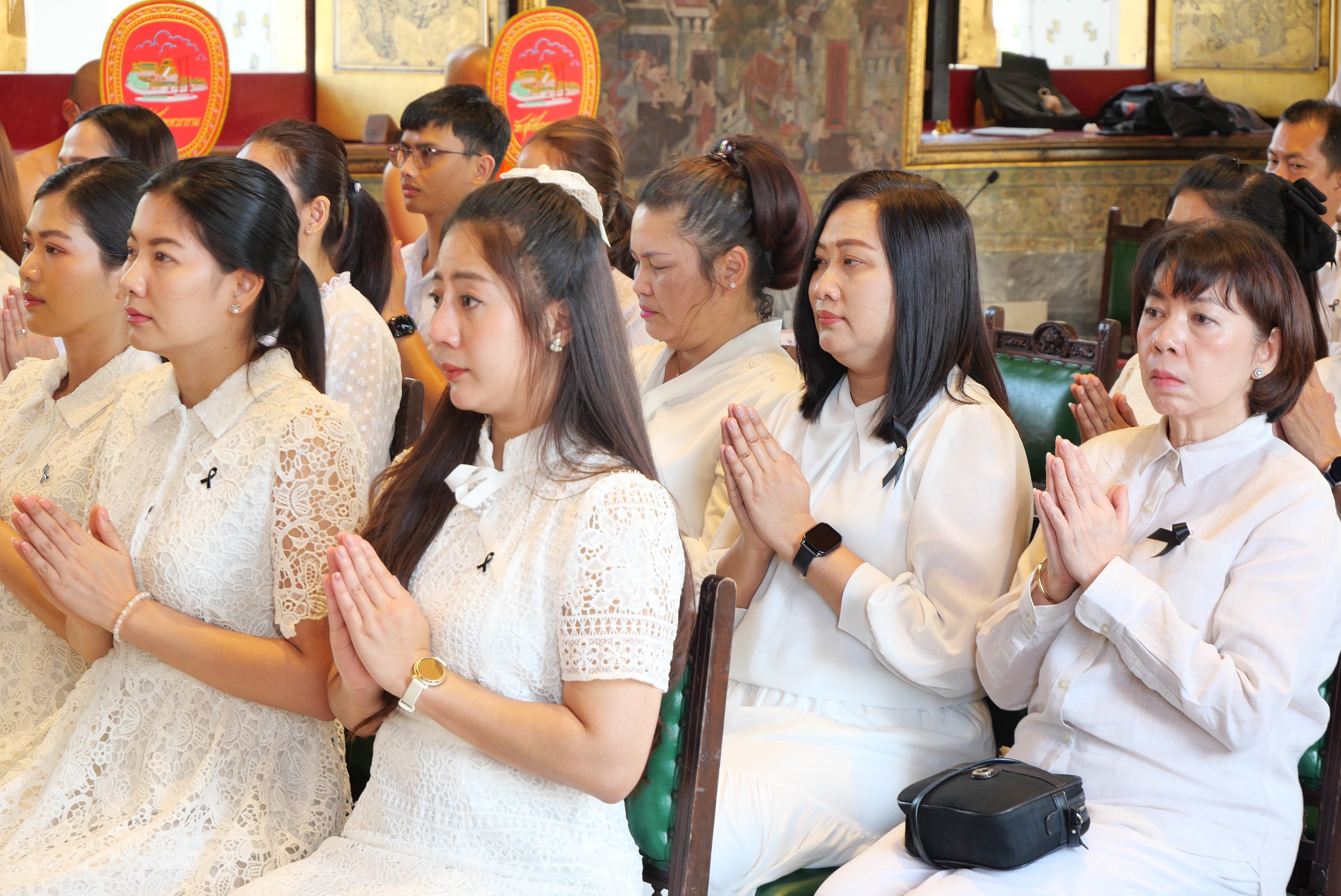 title - ปลัดกระทรวงเกษตรและสหกรณ์ พร้อมด้วยคณะผู้จัดเตรียมงานพระราชพิธีพืชมงคลจรดพระนังคัลแรกนาขวัญ ประจำปี ๒๕๖๙ ทำบุญถวายผ้าไตรและเครื่องไทยธรรม